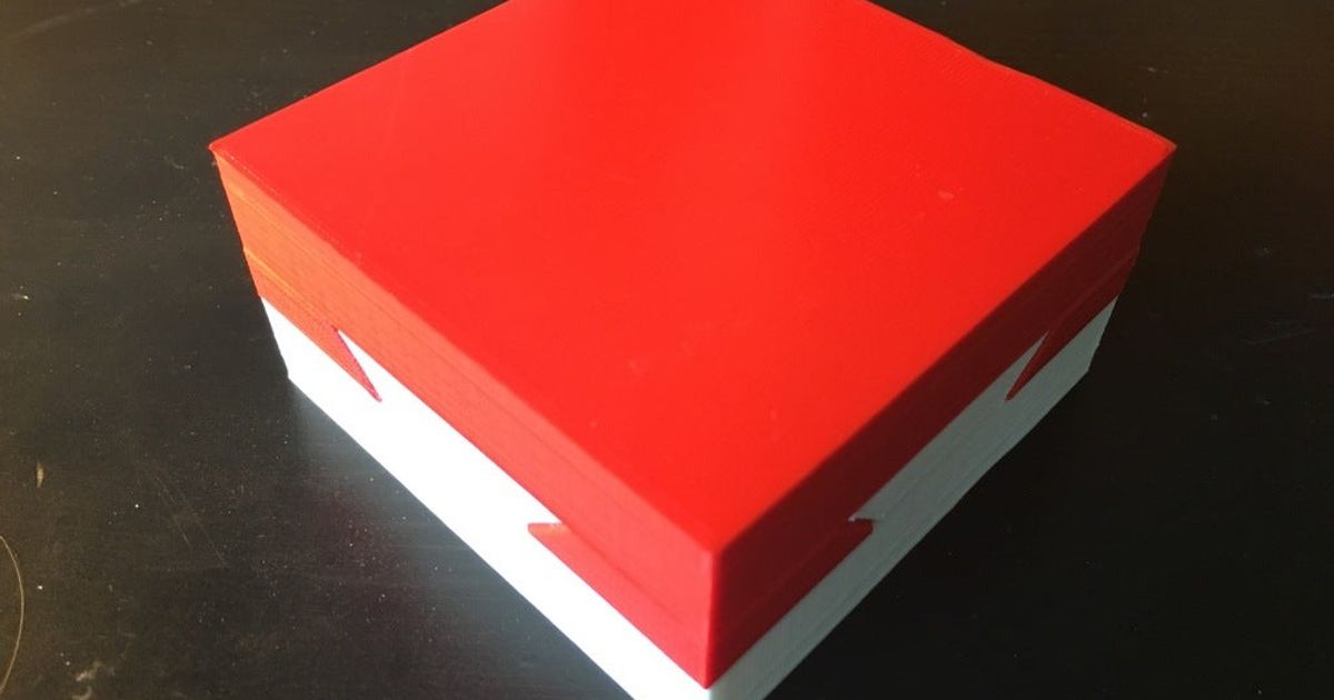 Impossible dovetail box by Thullen Download free STL model