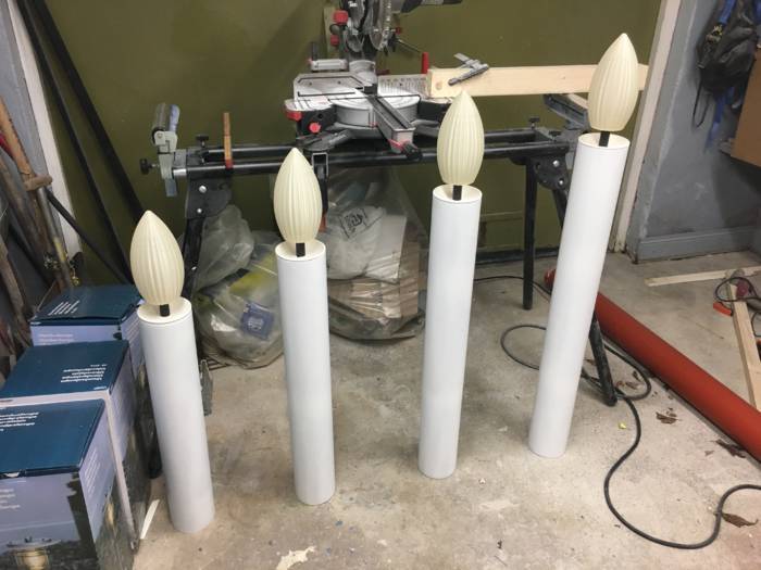 Miniatura 4 do modelo 3D HUGE Advent candelabra