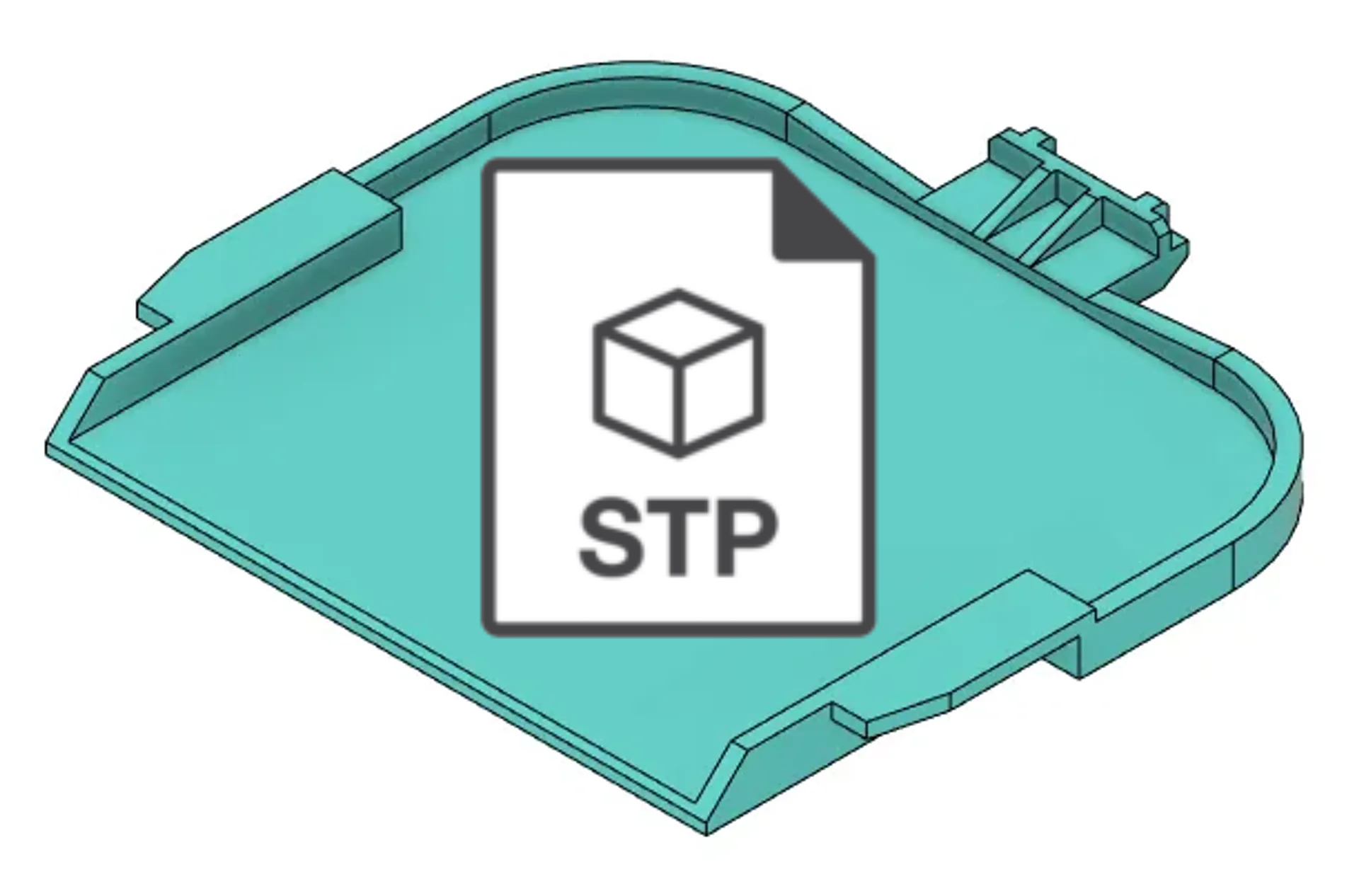 .STEP ZyXEL NWA50AX, NWA90AX, NWA110AX mount plate template by