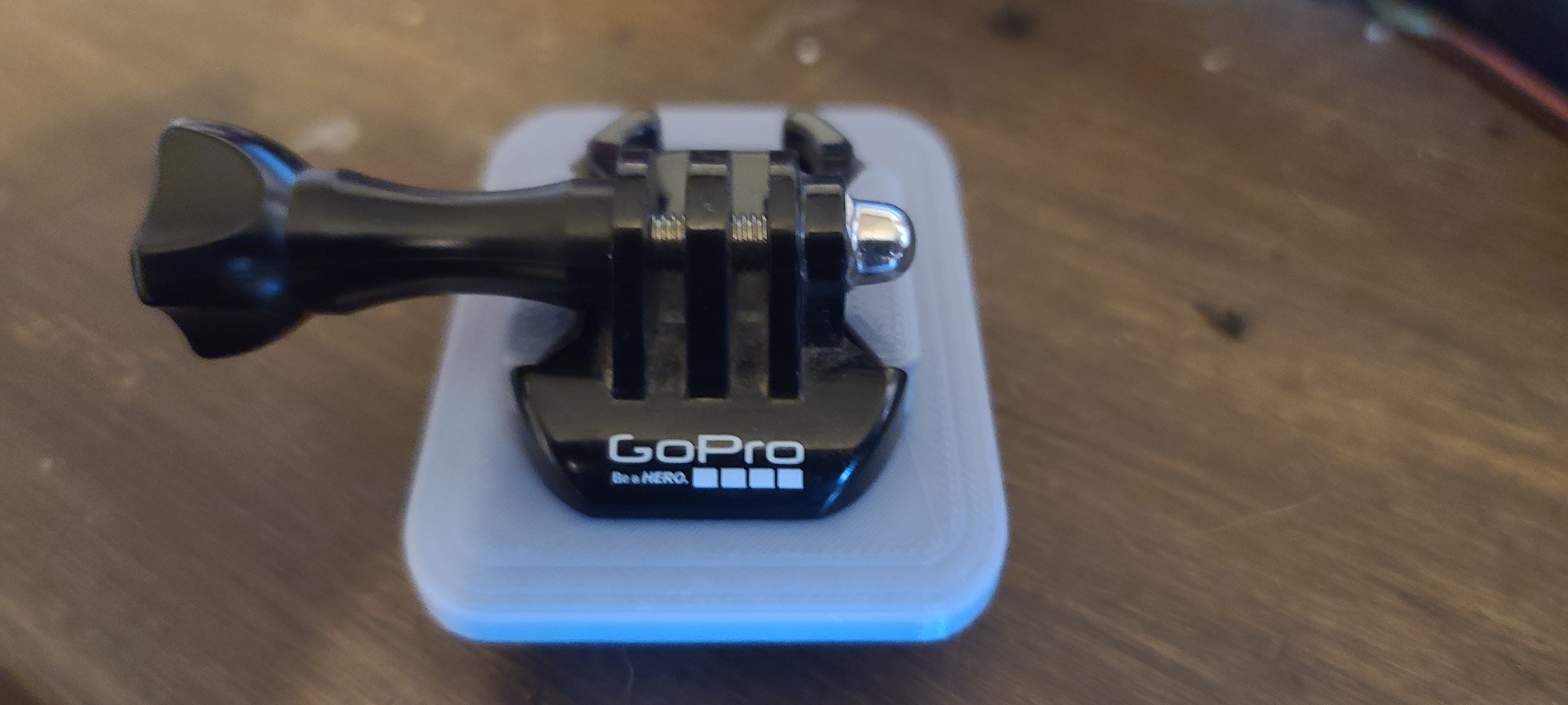 GoPro tripod mount shoe 1.670" x 1.680"