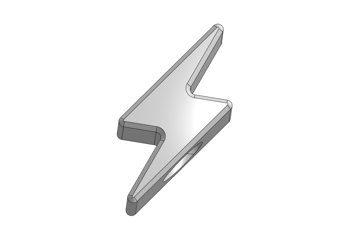 Lightning Bolt Bead