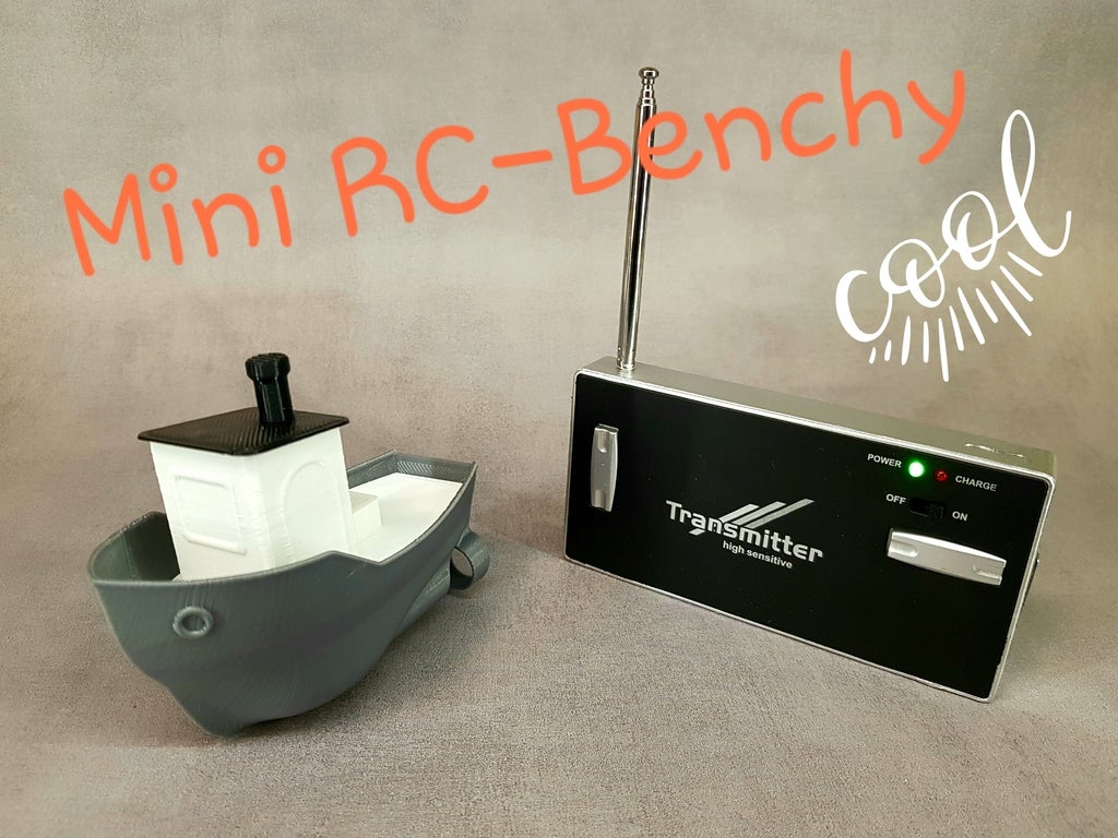 Mini RC Benchy