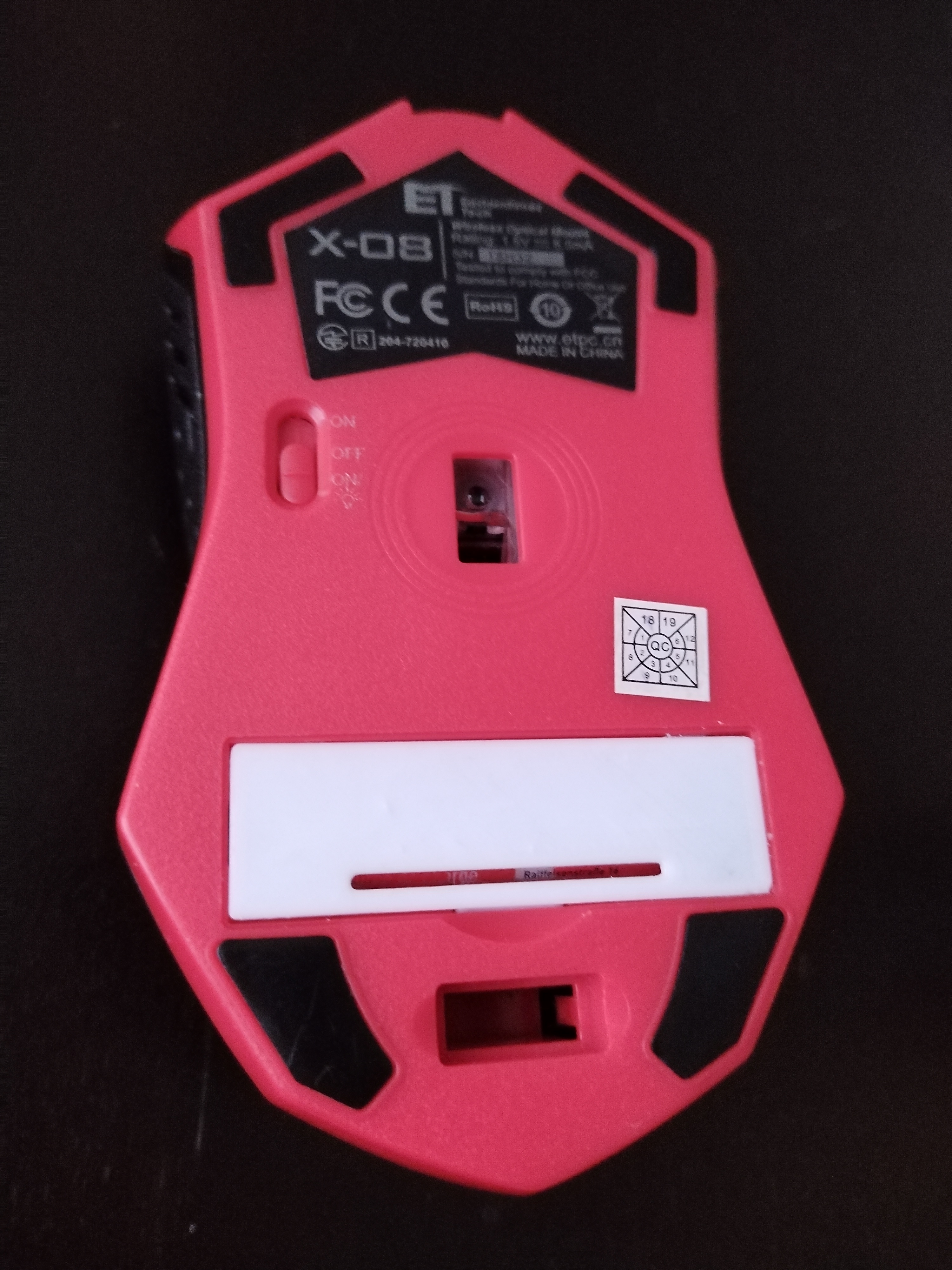 battery cover optical mouse Easterntimes Tech