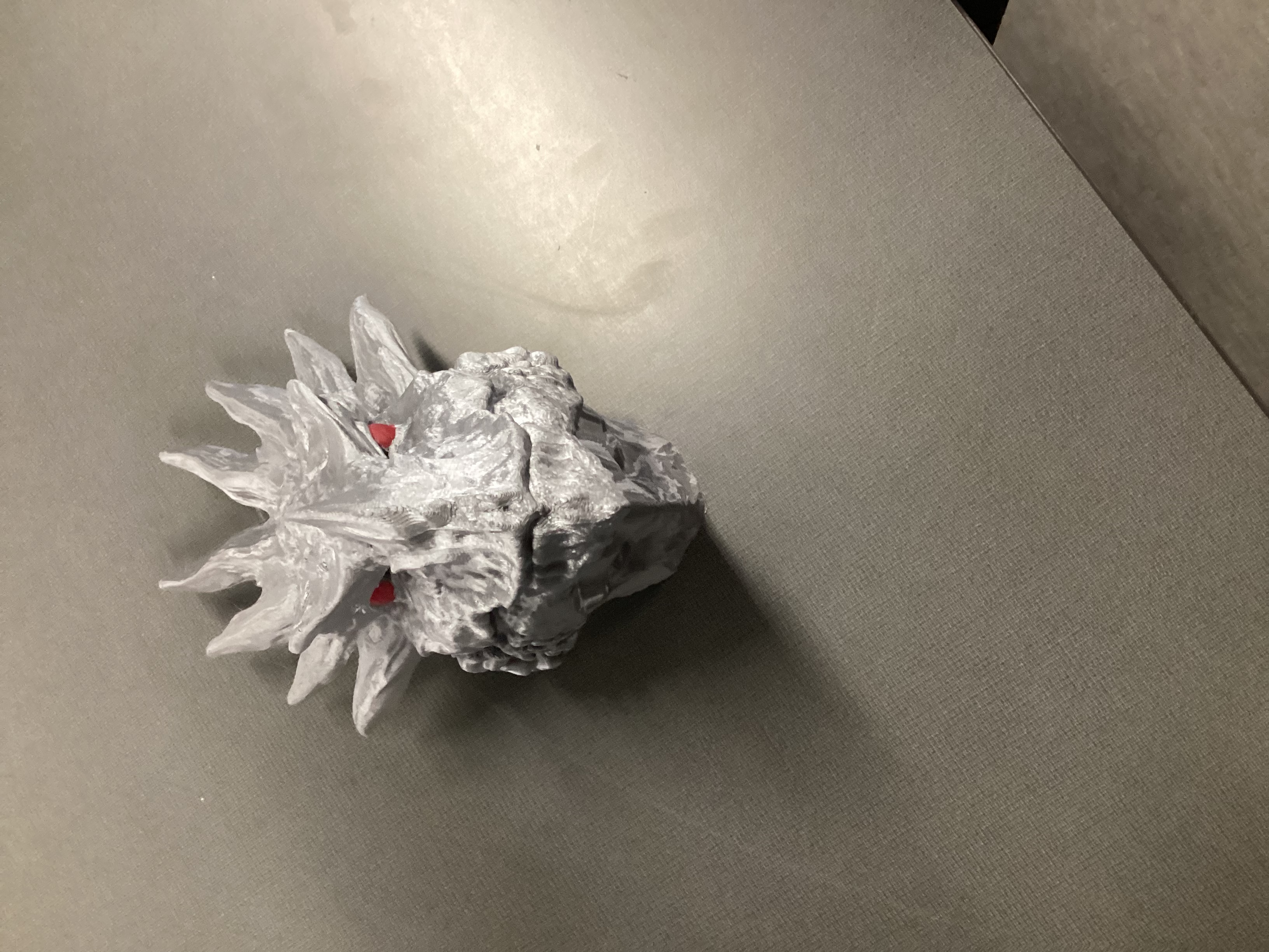 Miniatura 4 do modelo 3D Dragon Head Wall Mount