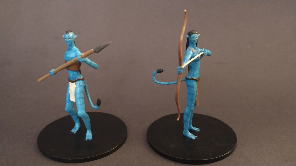 Na'vi Miniature (Avatar Fan Art)