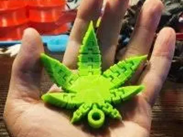 Articulated Pot Leaf