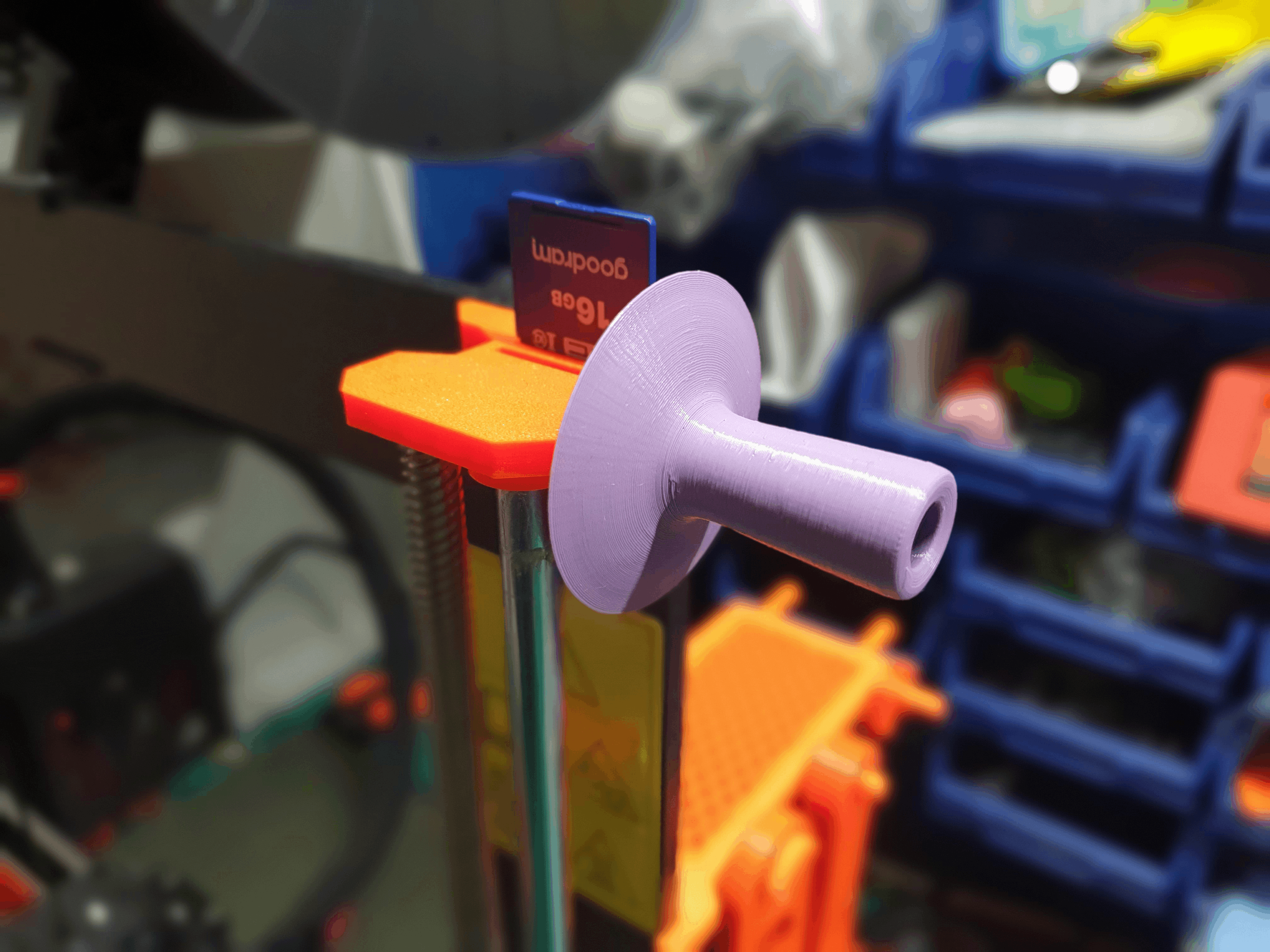 Miniatura 2 do modelo 3D 🟣 Round Scraper (TALL edition)