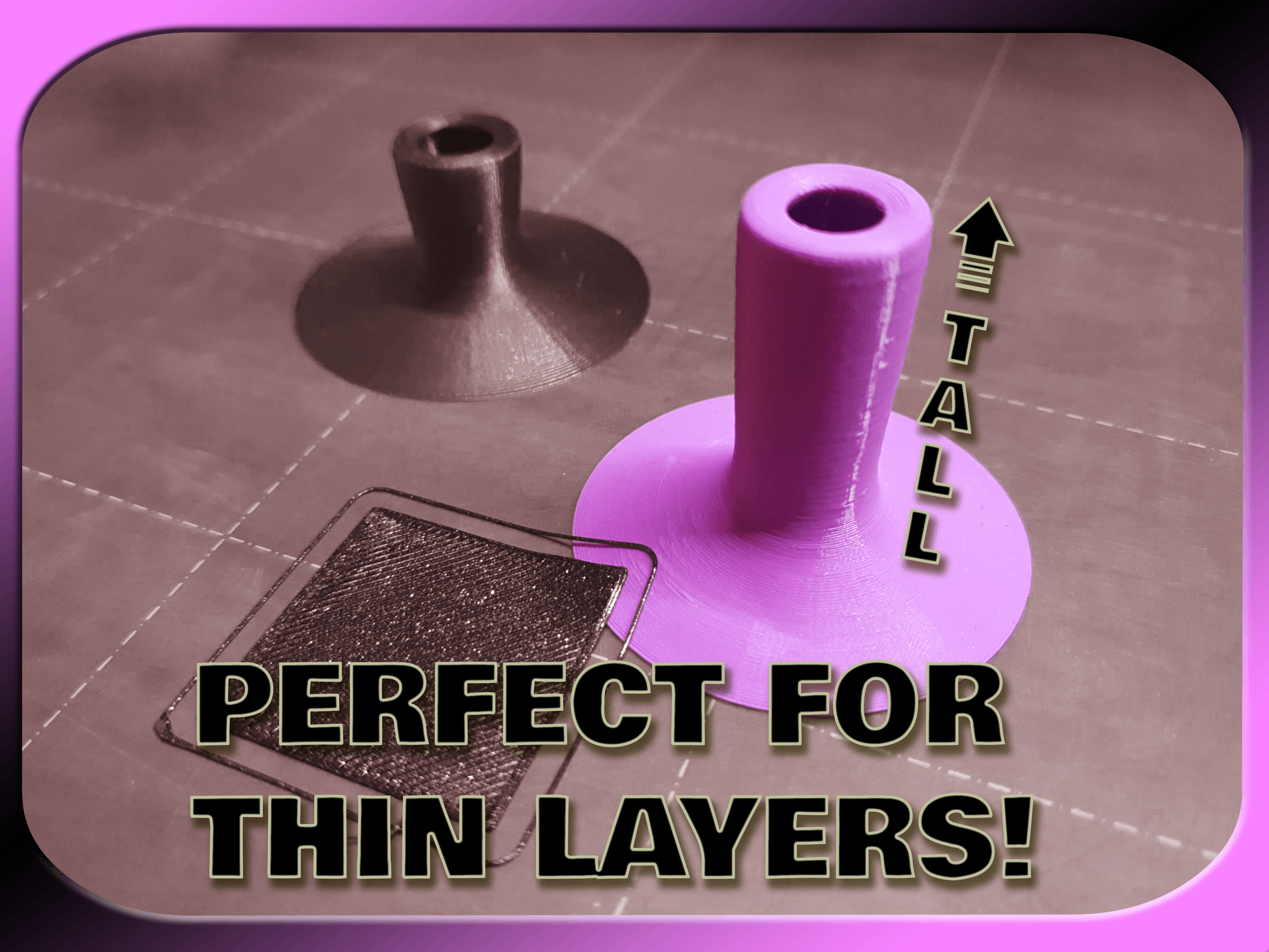 🟣 Round Scraper (TALL edition)