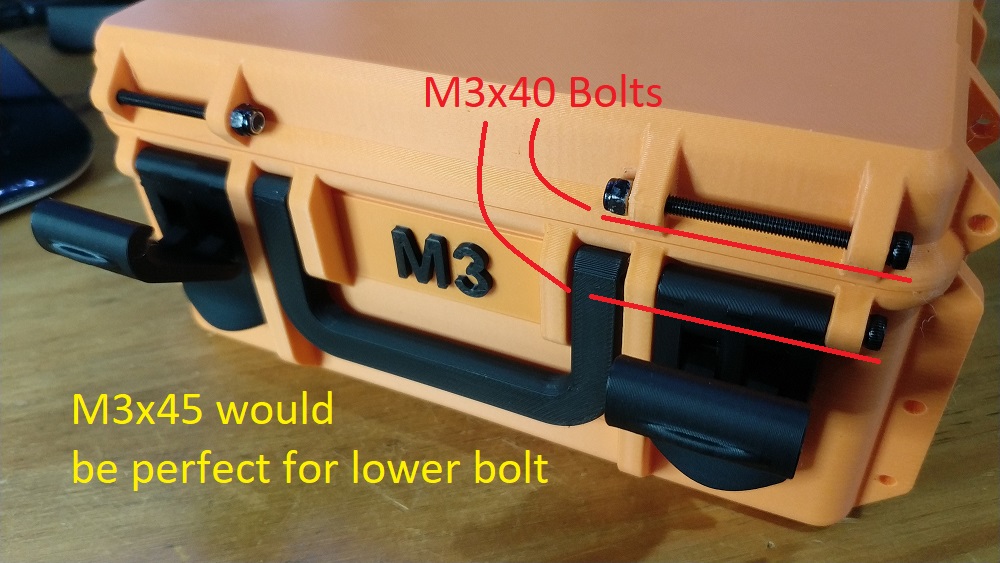 SBox for MINI - Front Handle (mod) 3D model thumbnail