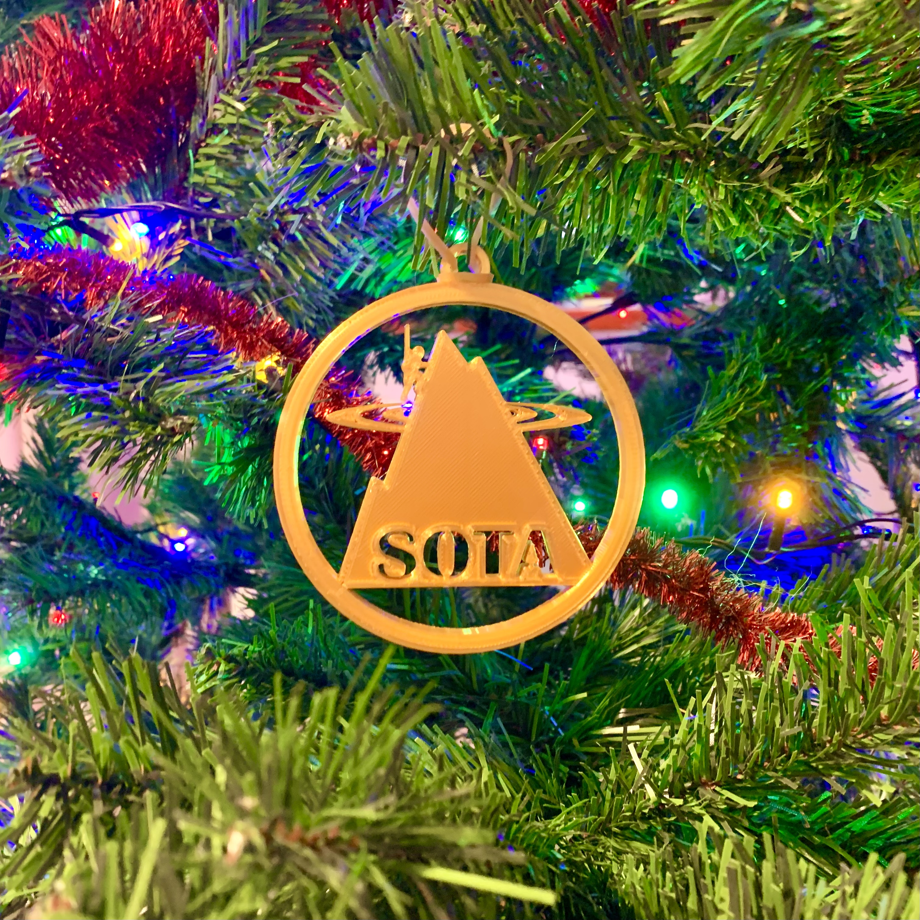 SOTA Christmas Ornament