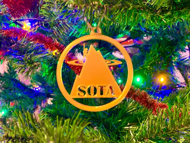 SOTA Christmas Ornament