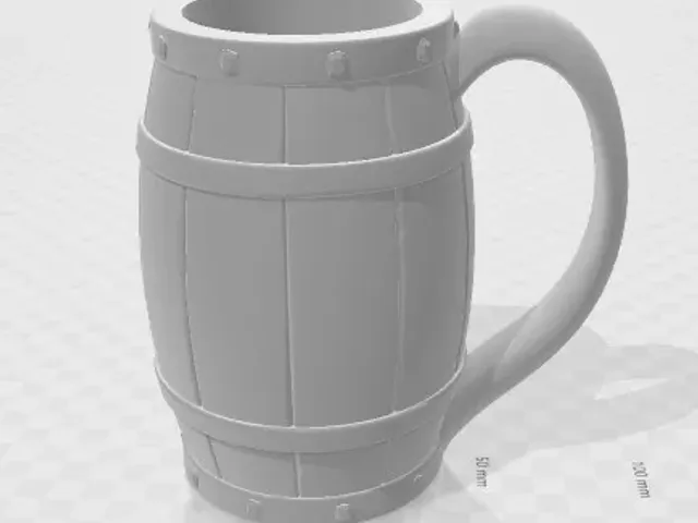 Barrel mug can holder