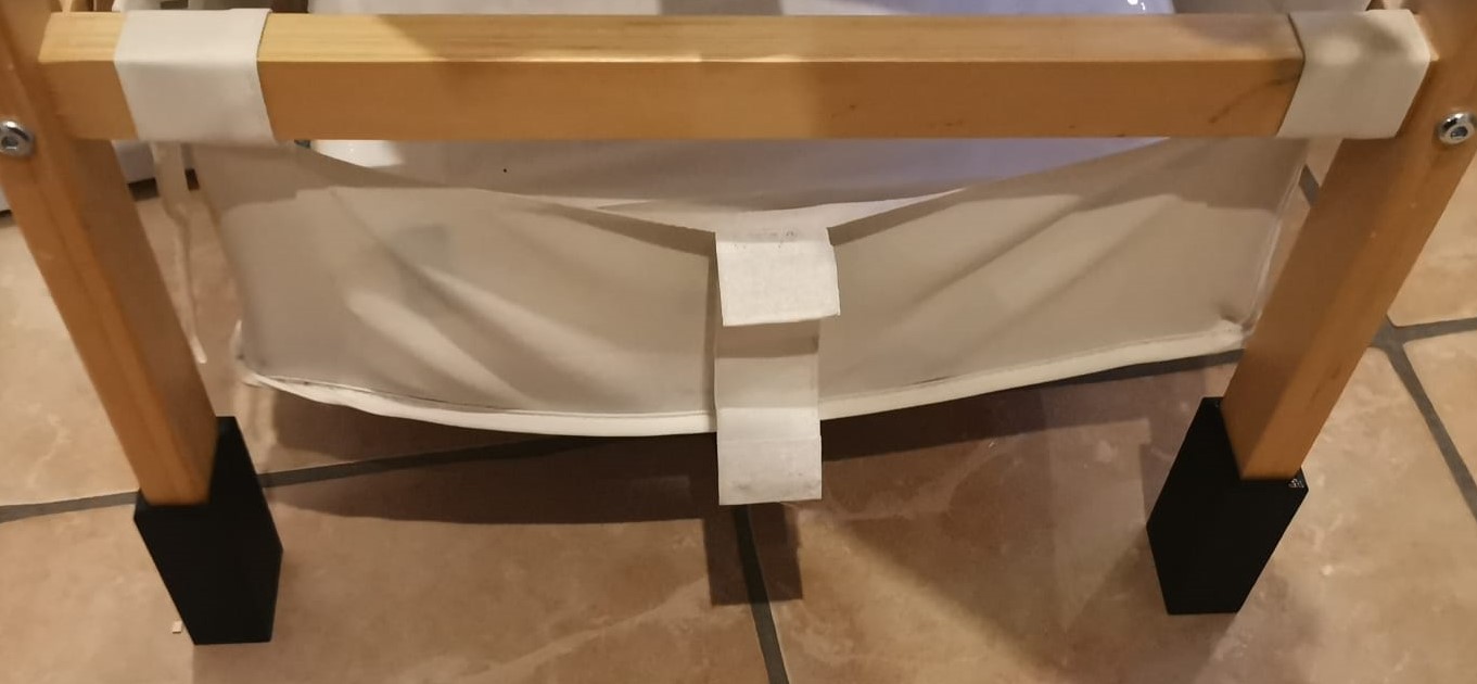 Replasement Feet for Baby changing table on rolls