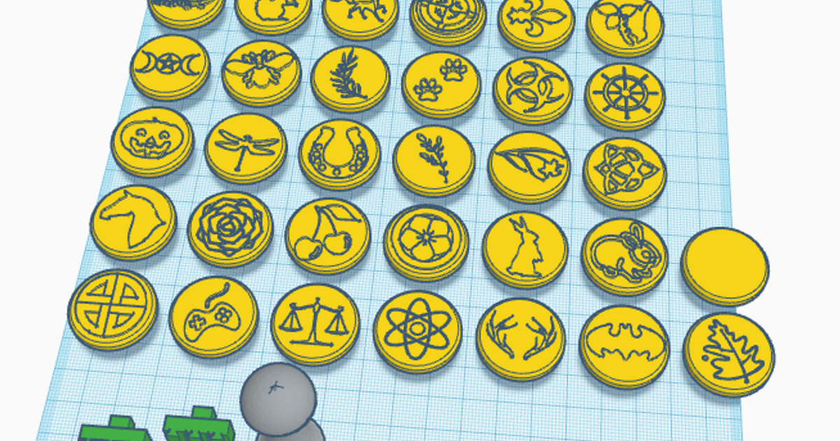 wax seal stamps par C2Coder Téléchargez gratuitement un modèle STL