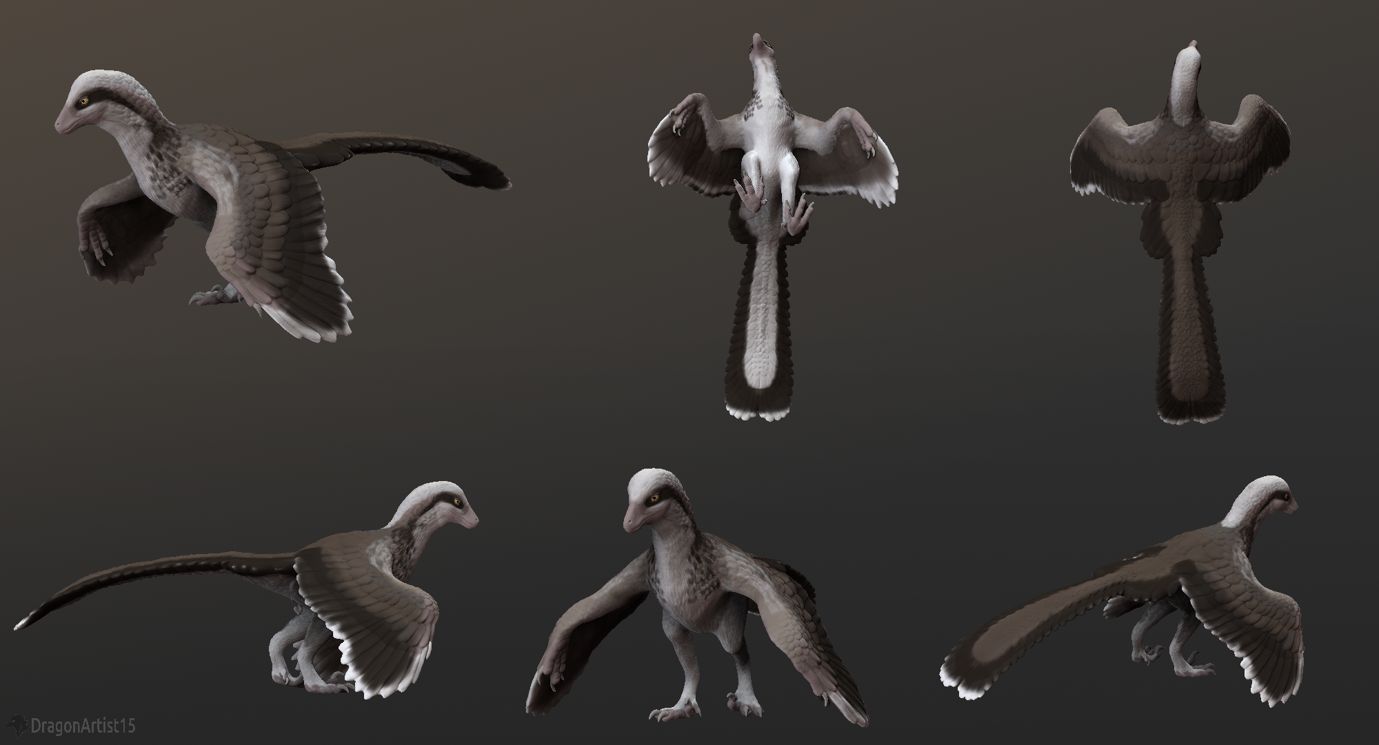 Archaeopteryx Figurine.