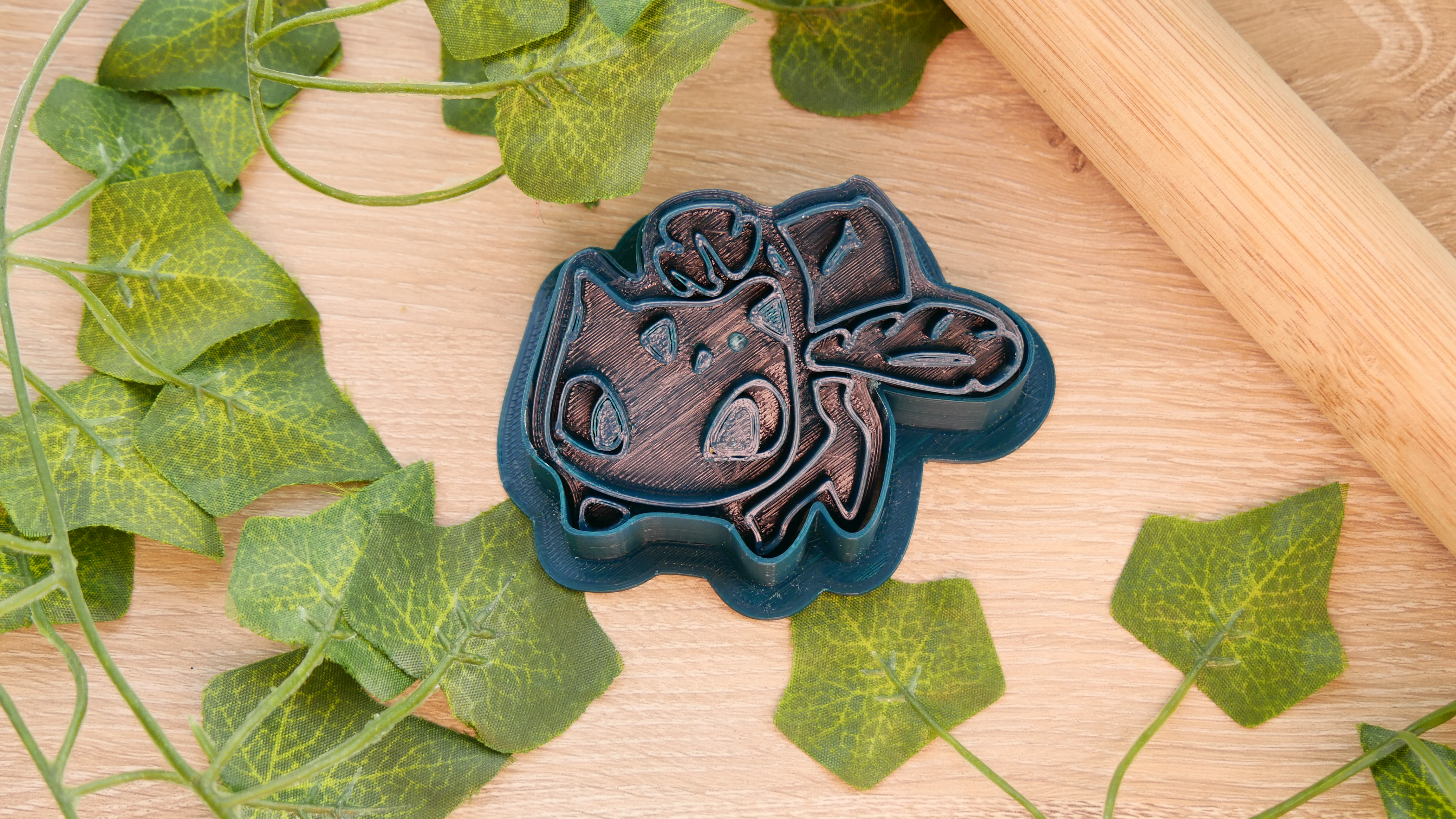Miniatura 5 do modelo 3D Bulbasaur Evolution Cookie Cutters