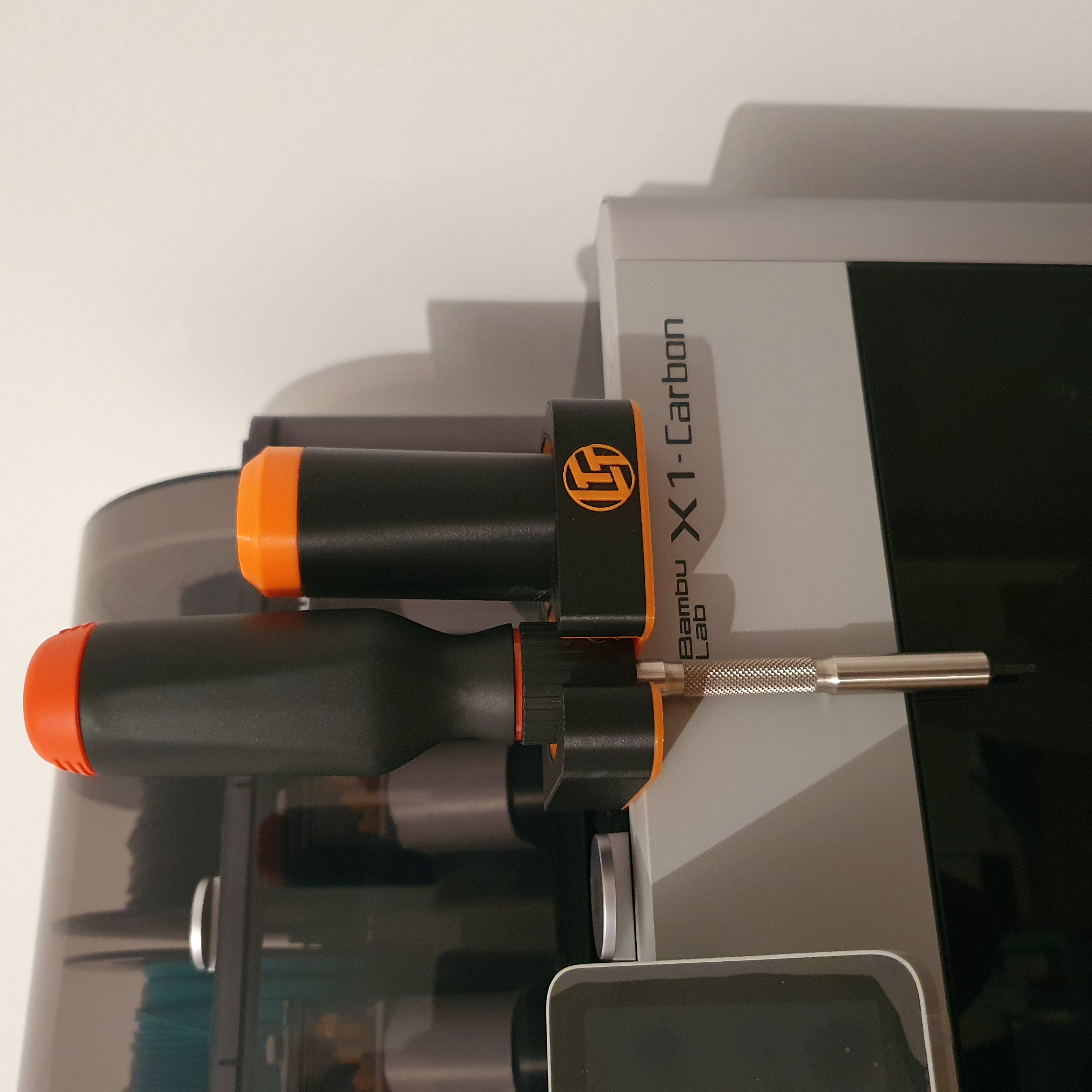 LTT screwdriver Wall mounted incl. Bit storage 3D model thumbnail