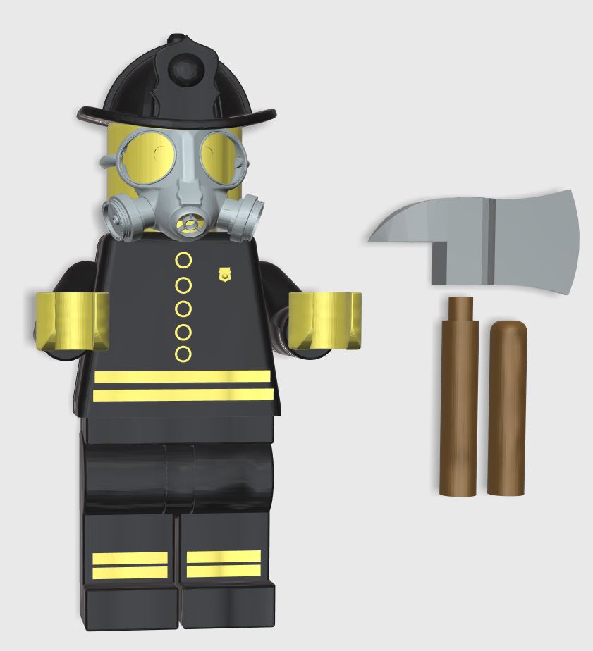 Lego Feuerwehrmann /  Lego Firefighter