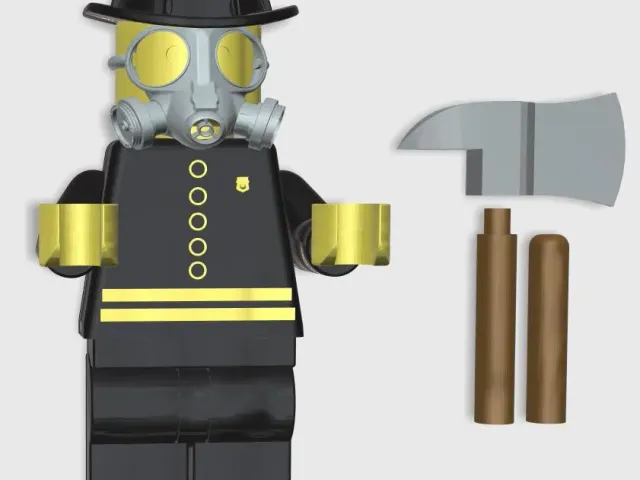 Lego Feuerwehrmann /  Lego Firefighter