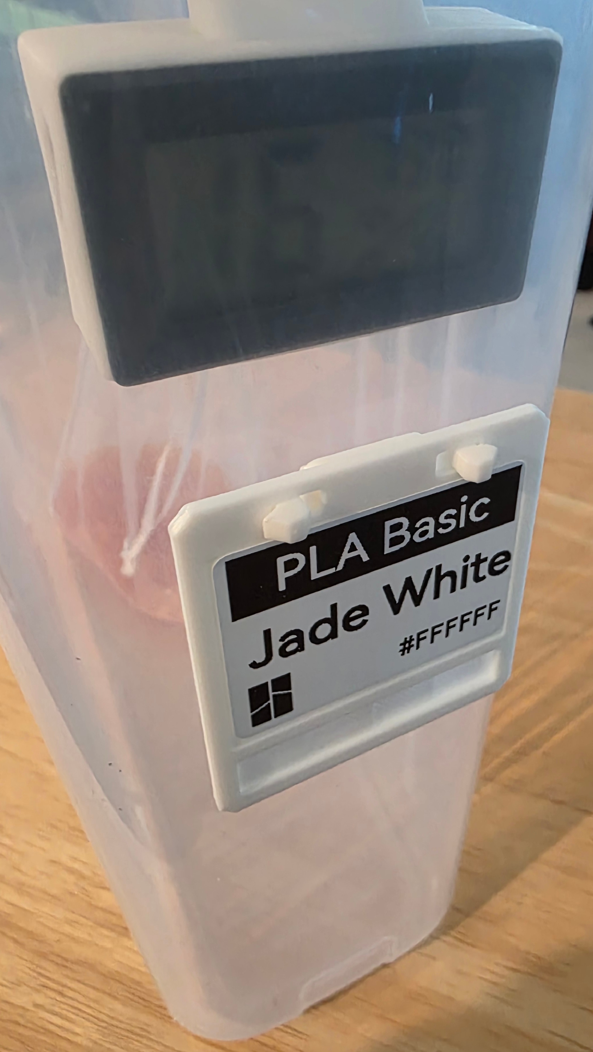 Clip-On Filament Label Plates (v2)