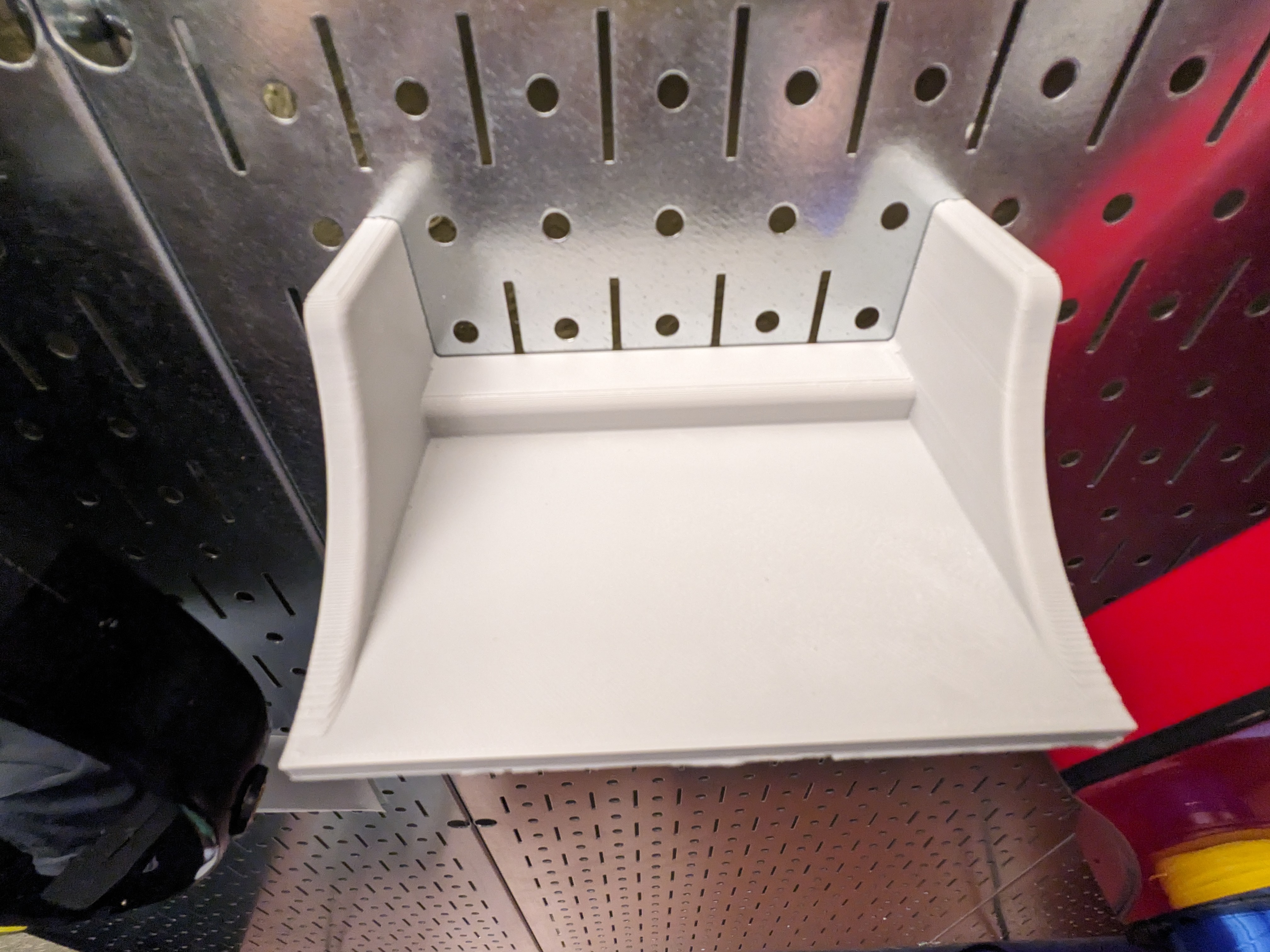 Wall Control Shelf 3D model thumbnail