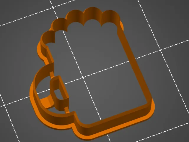 Beer gingerbread cutter / Vykrajovátko pivo