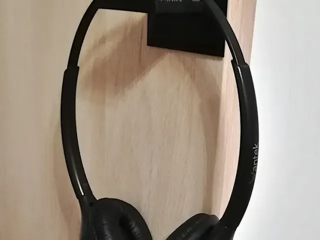 Headsetholder - no screws!