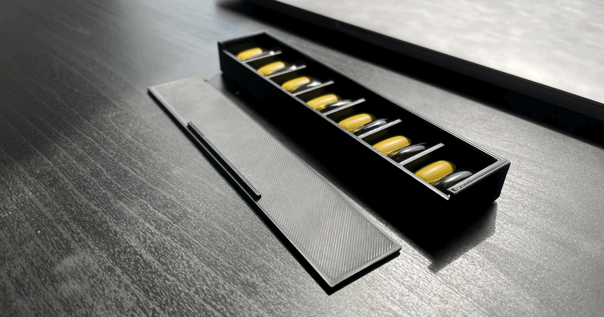 Pill case by Jakob ML Download free STL model