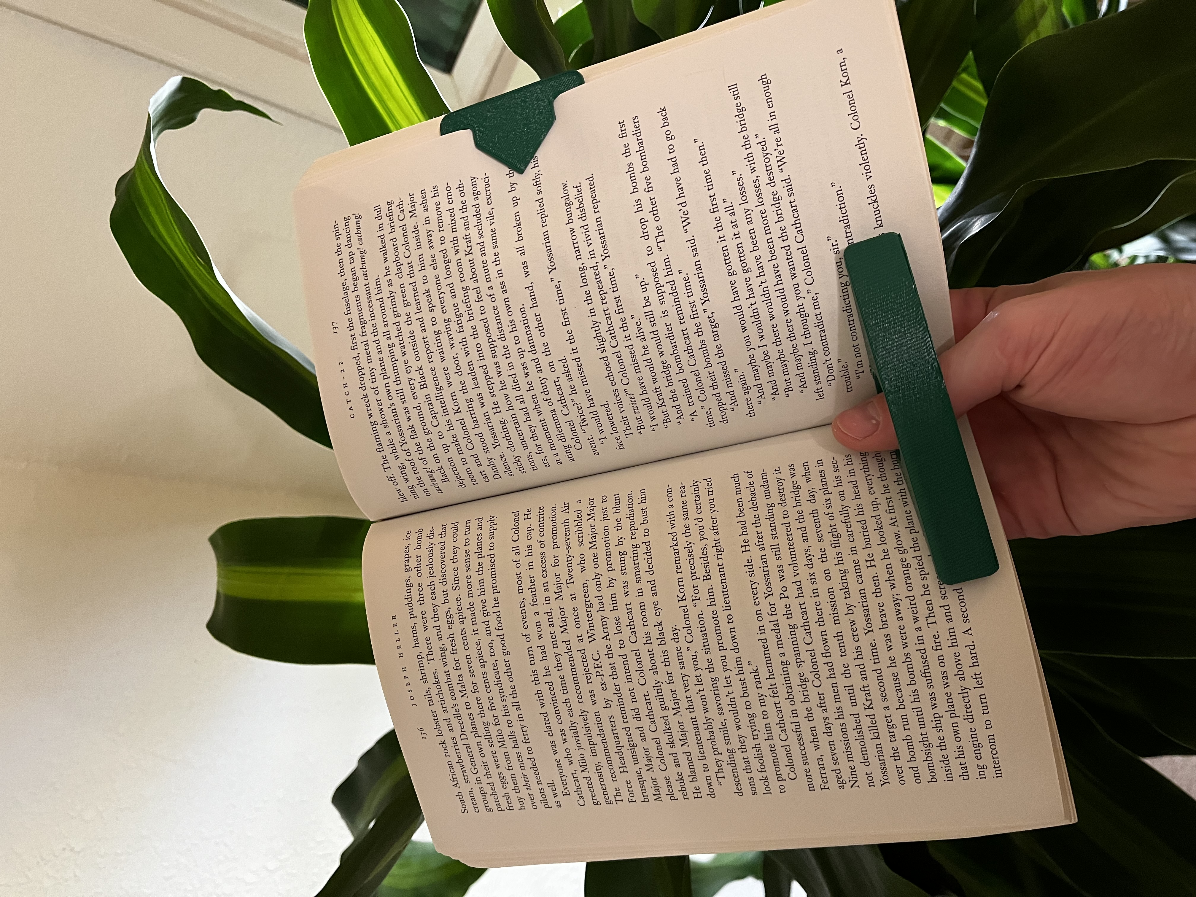 Simple Bookmark and Page Holder Combo