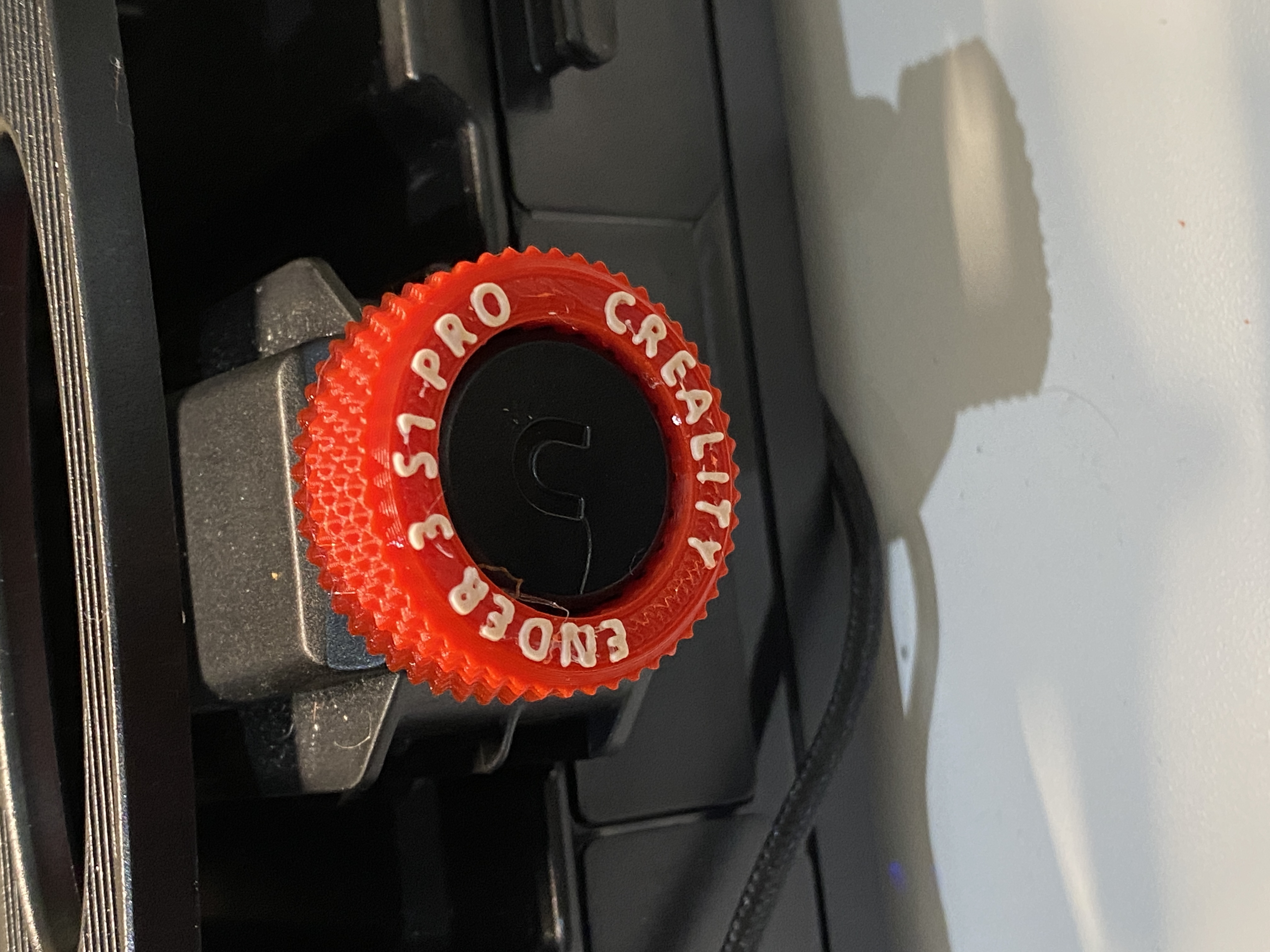 Ender 3 S1 & S1 Pro belt tension knob 'enhancement'