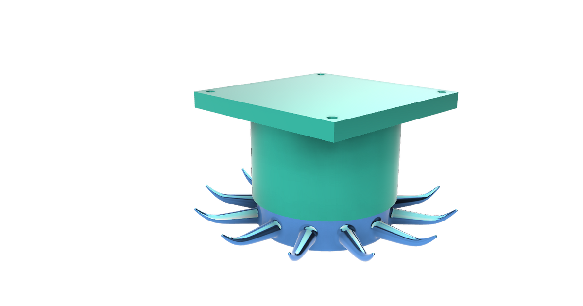 Hanging Utensil Holder by Travis Download free STL model