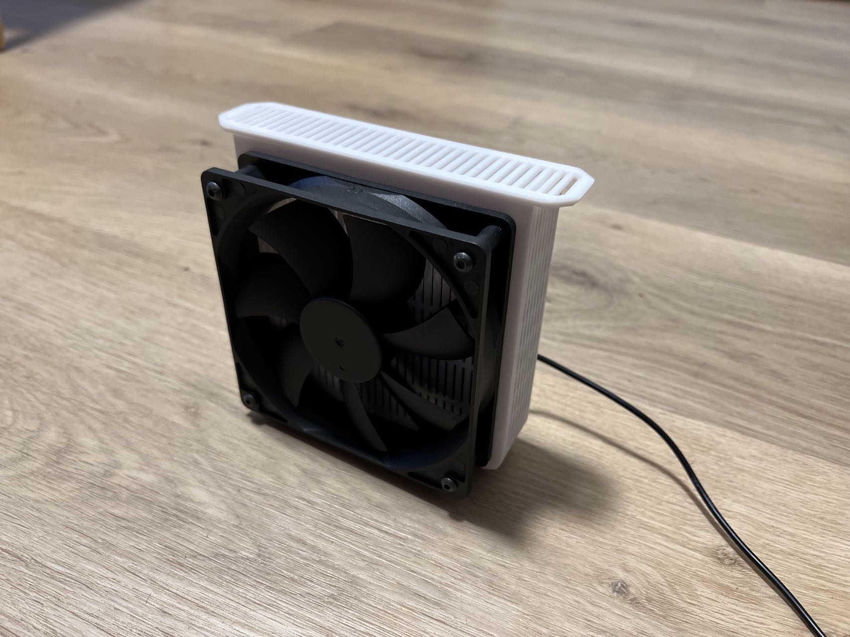 Activated Carbon Filter Housing for the 3D Printer Enclosure