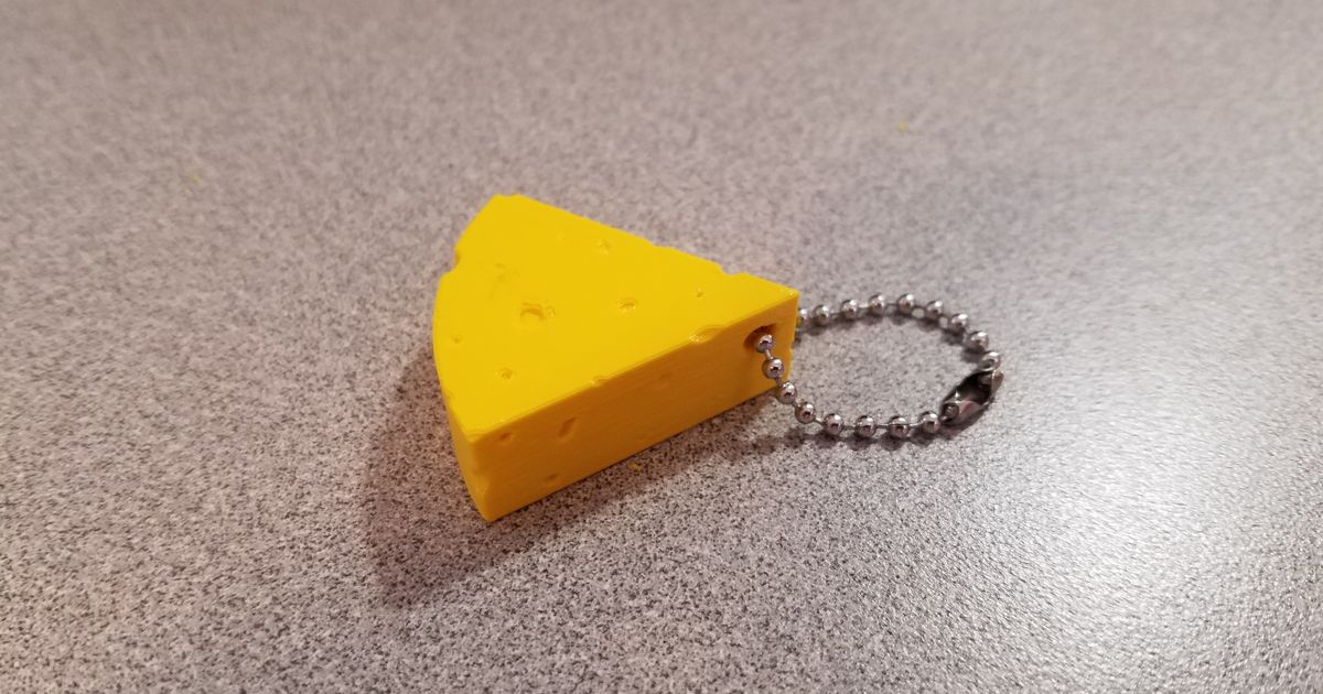 Green Bay Packers Cheesehead Keychain by Foreman Download free STL model