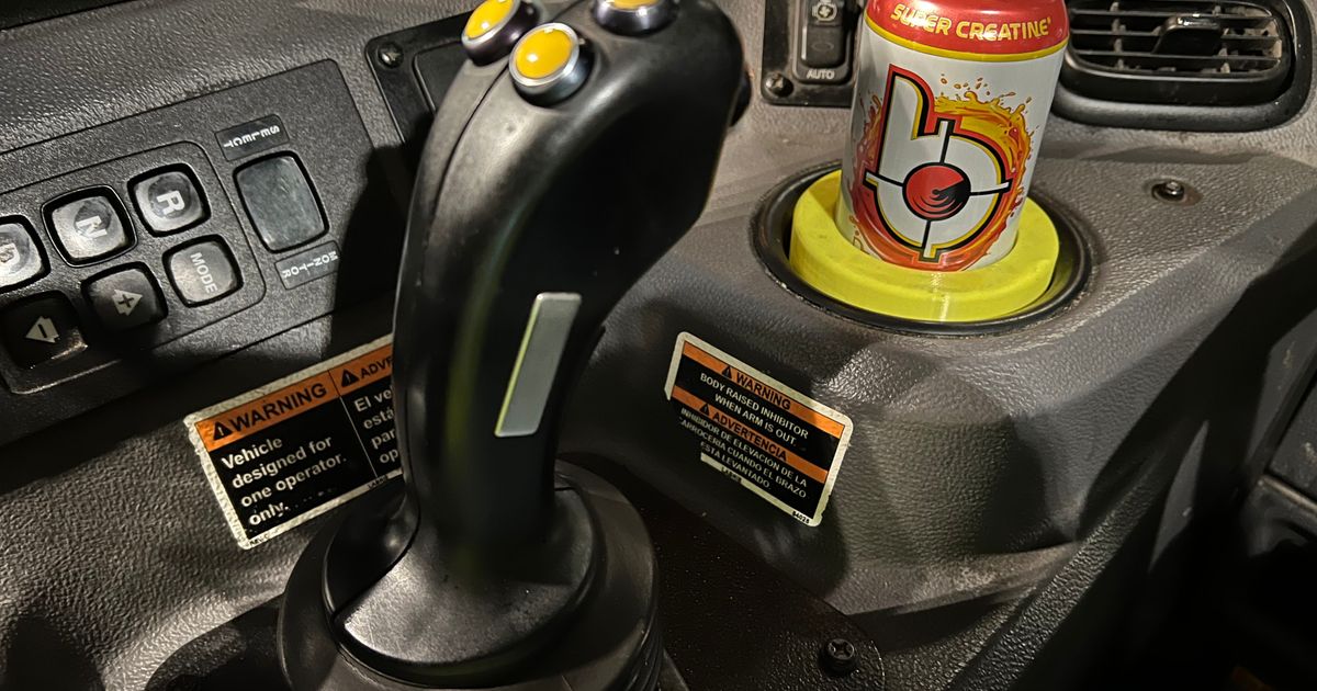 Cup holder adapter for Peterbilt 520 trucks by Tahoma Prints | Download ...