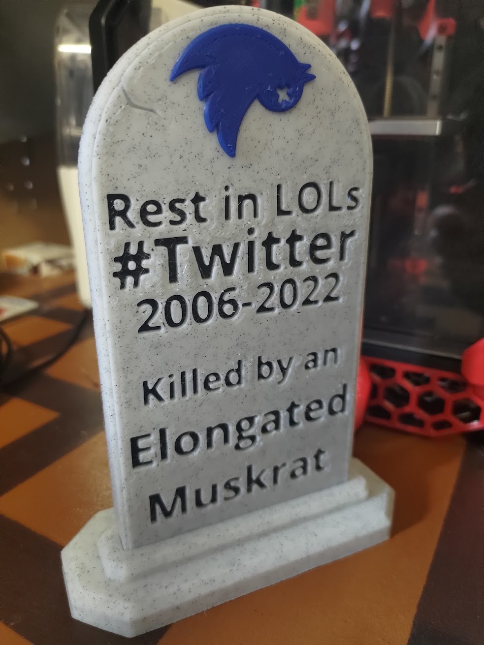 Twitter tombstone