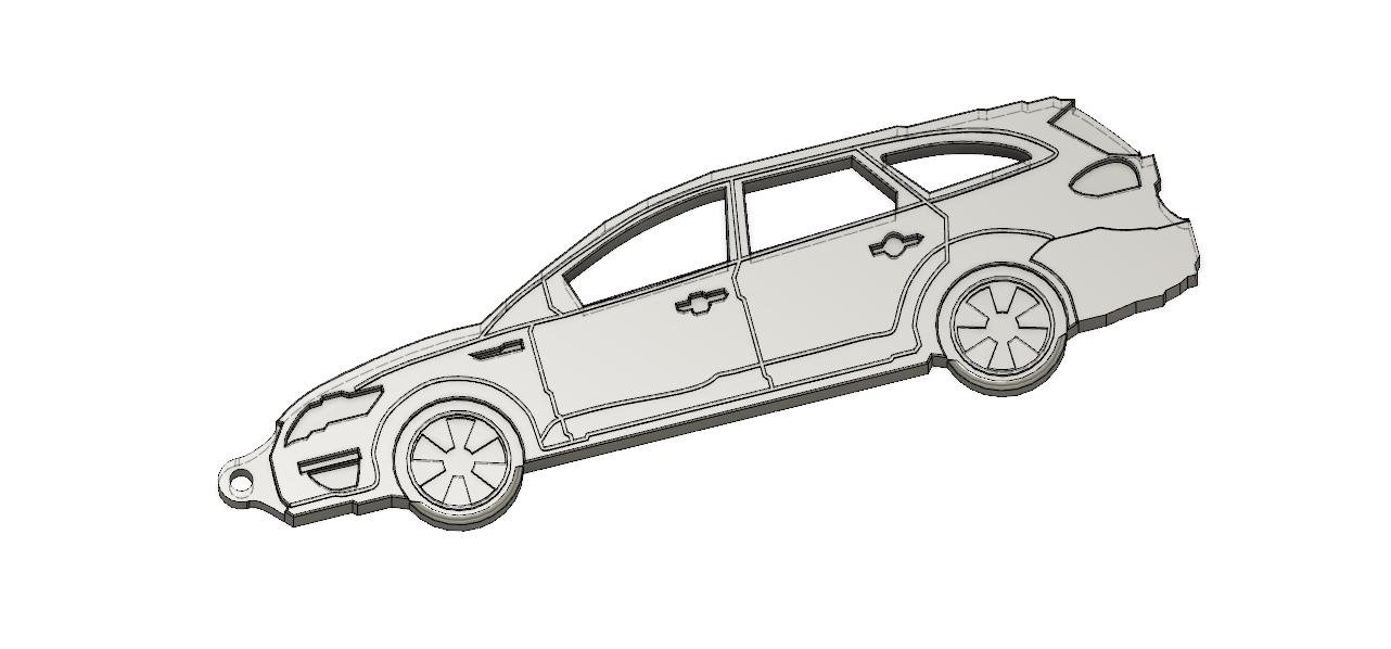 Car key holder (decoration) by Yasufberg | Download free STL model ...