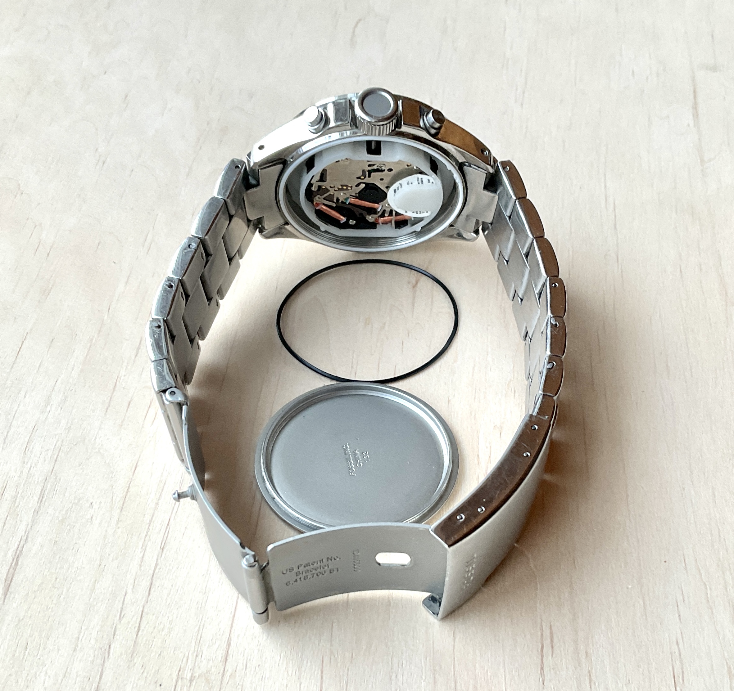 Sealing ring for watch - 38x0,8 - TPU shore hardness 85A