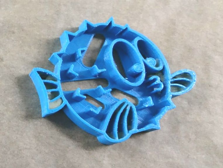 Blowfish  - cookie cutter