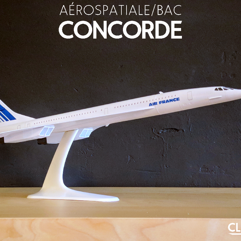 Concorde - 1:144 by CLERX | Download free STL model | Printables.com