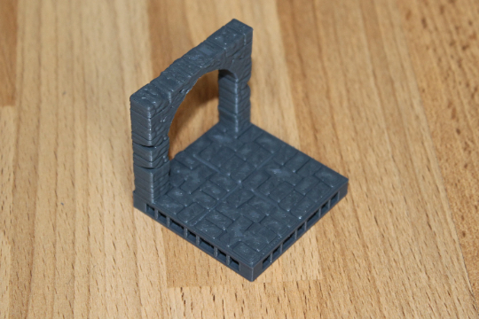 OpenLock Dungeon tile with archway entrance