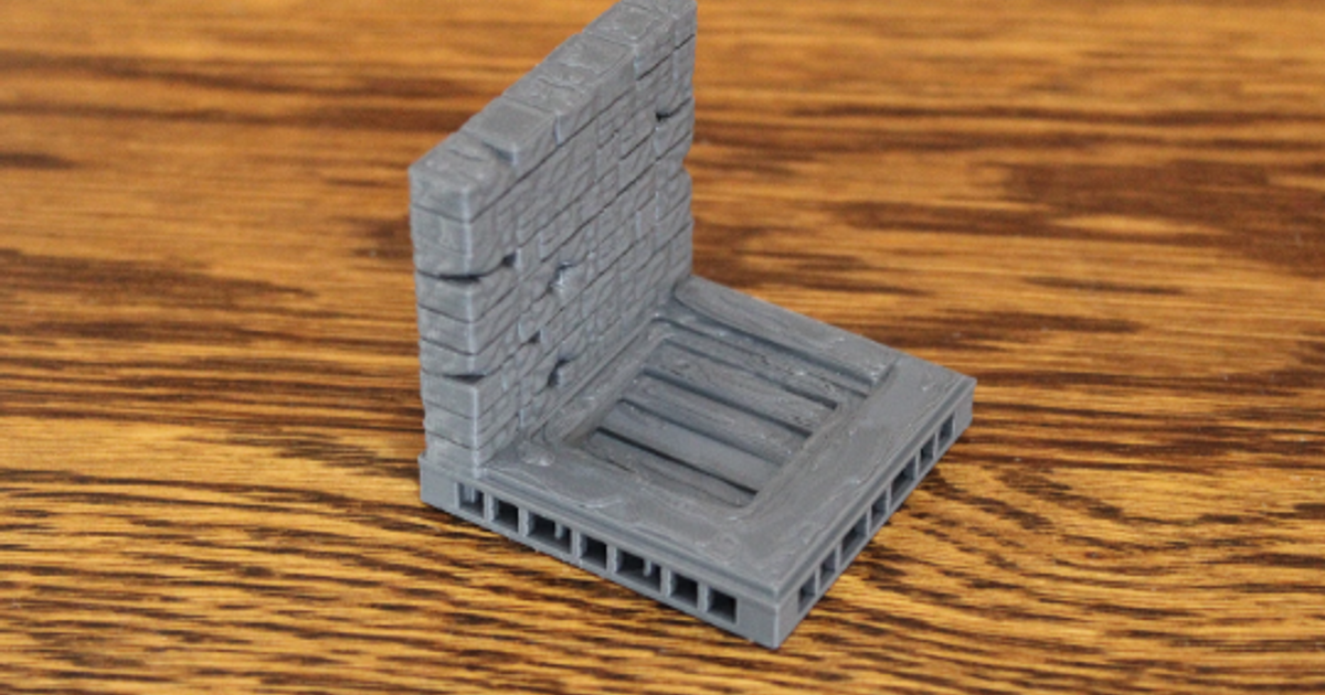 OpenLock Dungeon tile with stairs going down von DungeonHero