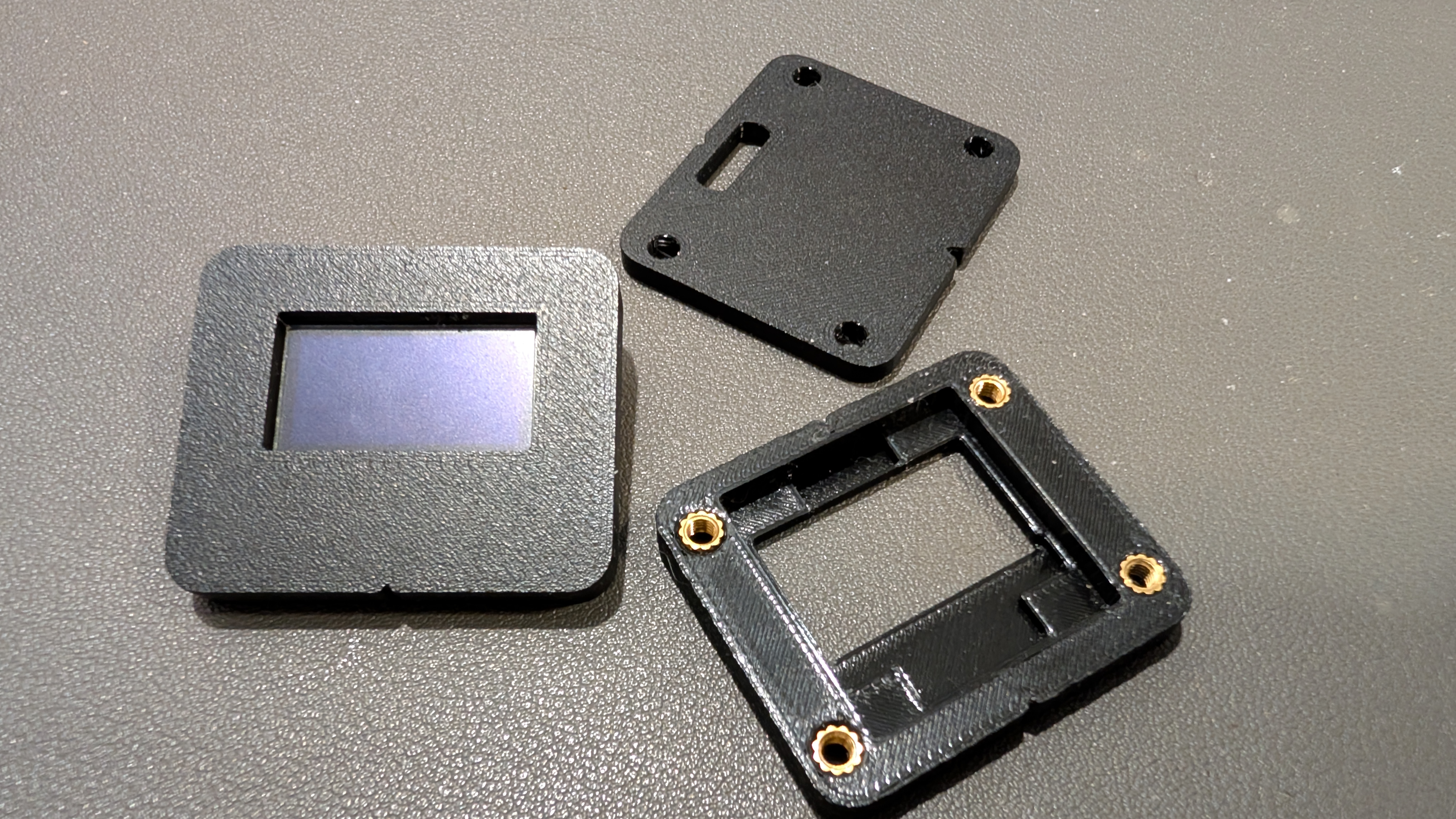 Bezel for 0.96" 128x64 I2C OLED display module