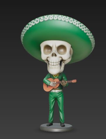 Muñeco "bobblehead" (cabezón) decorativo GTA5 / Decorative bobblehead doll GTA5