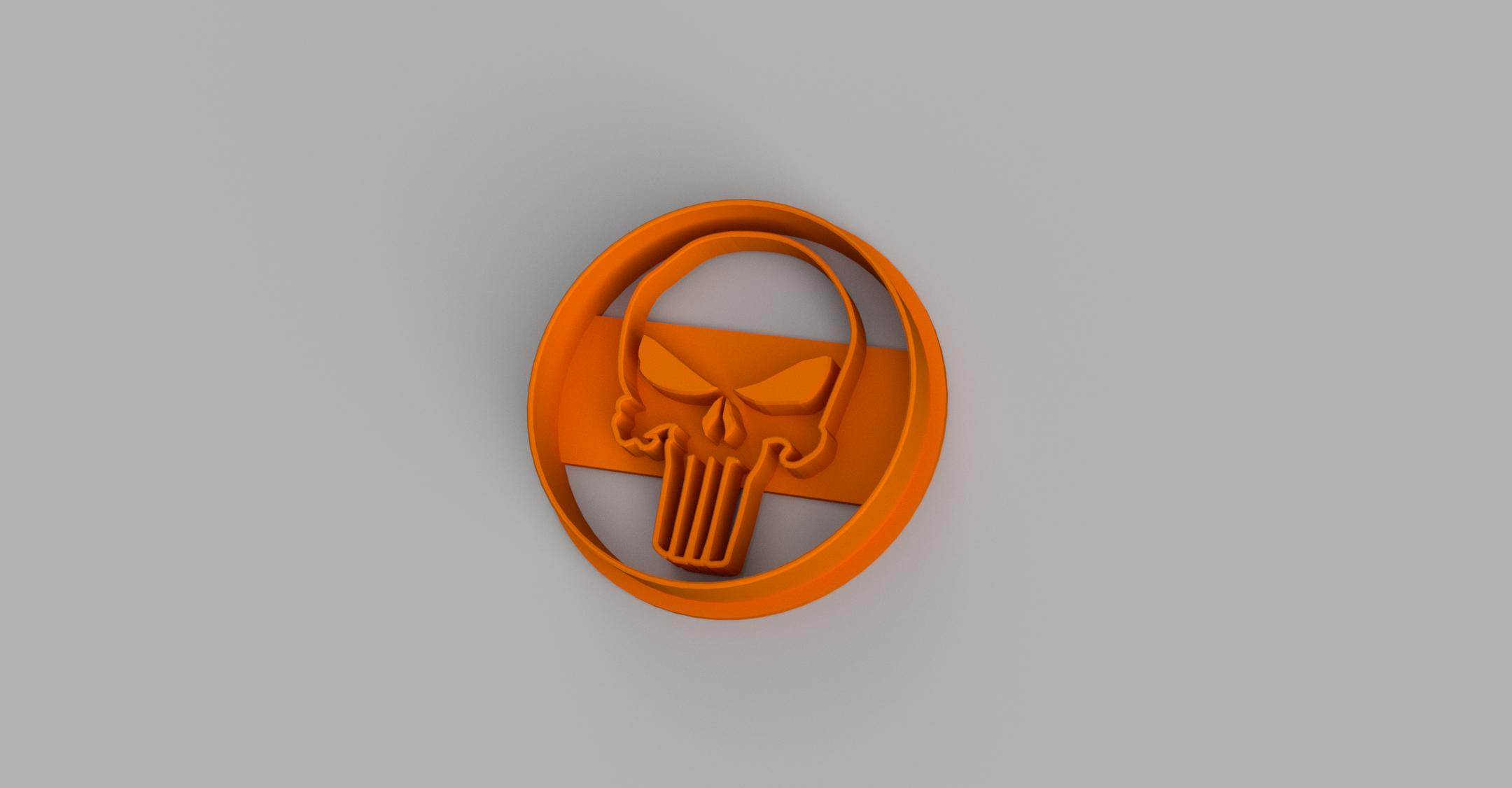 Punisher Cookie Cutter