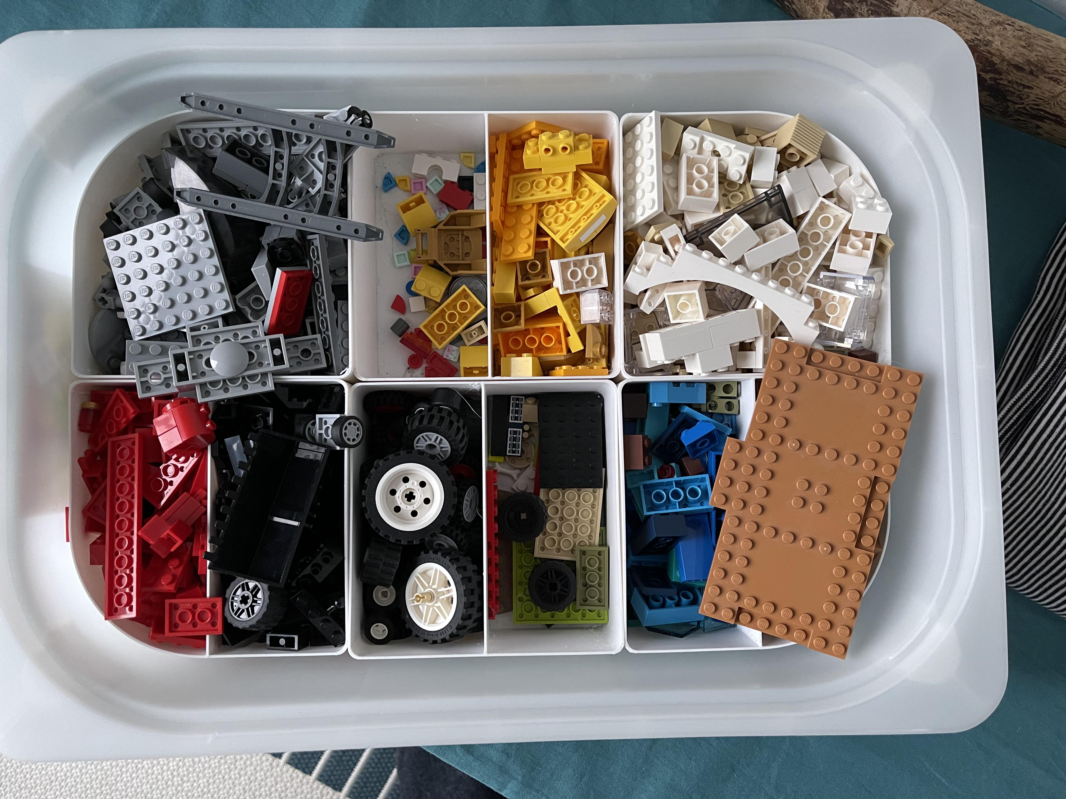 IKEA Trofast Boxes Divided Organizer by kb Download free STL model