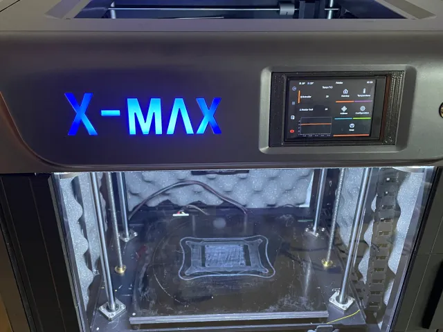 QIDI X-Max for MKS-Pi Klipper Screen TS35 Adapter