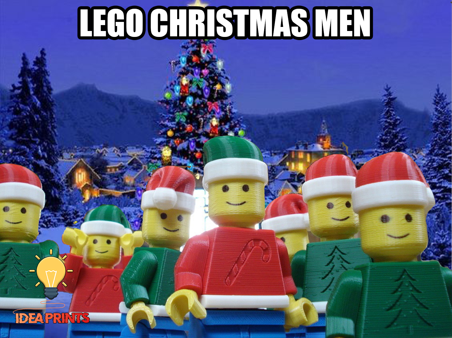 LEGO CHRISTMAS MEN