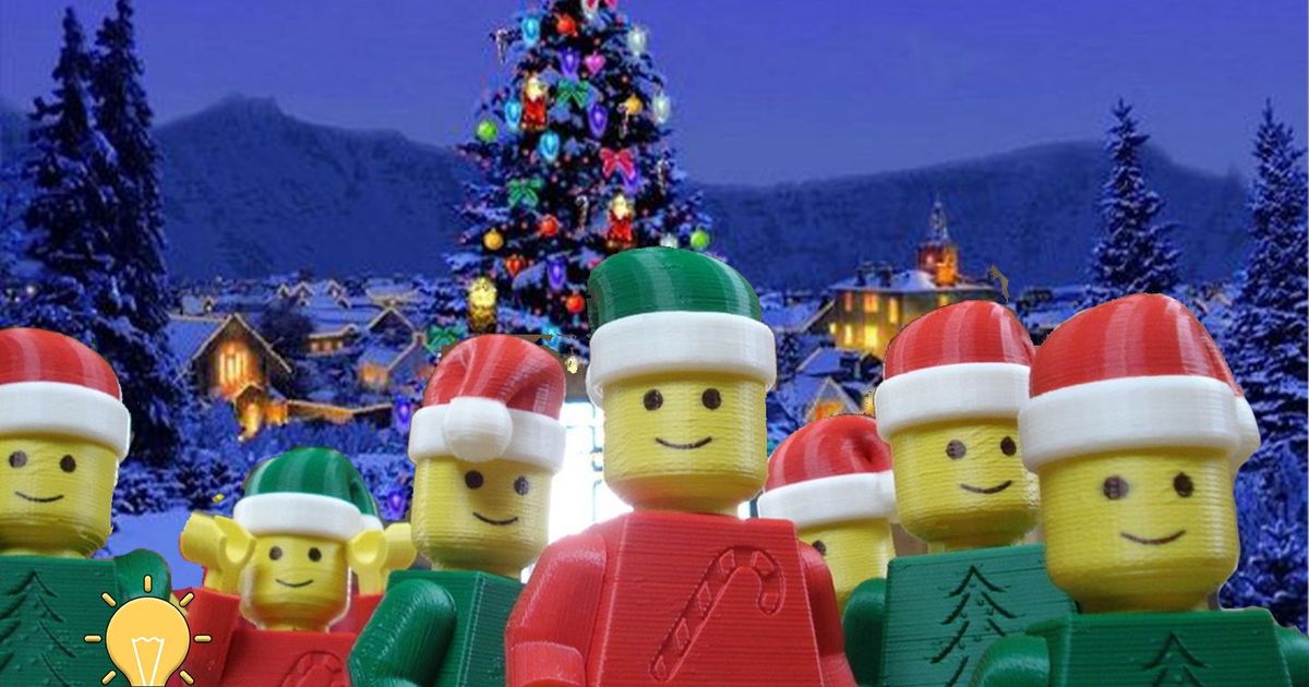 LEGO CHRISTMAS MEN by Idea Prints | Download free STL model