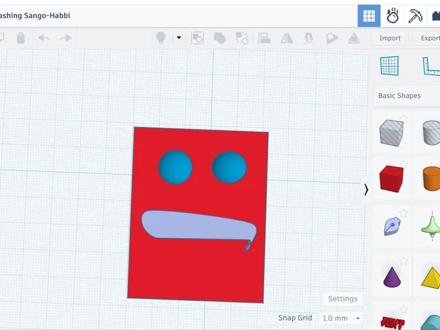 Smiling block