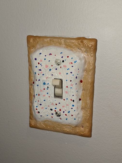 Pop Tart Light Switch Cover